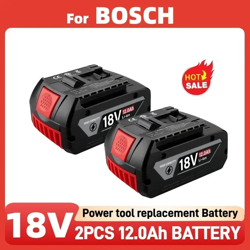 Bosch Drill Gsb 18V - 보쉬 드릴용 오리지널 18V 배터리 8.0/10.0/12.0Ah
