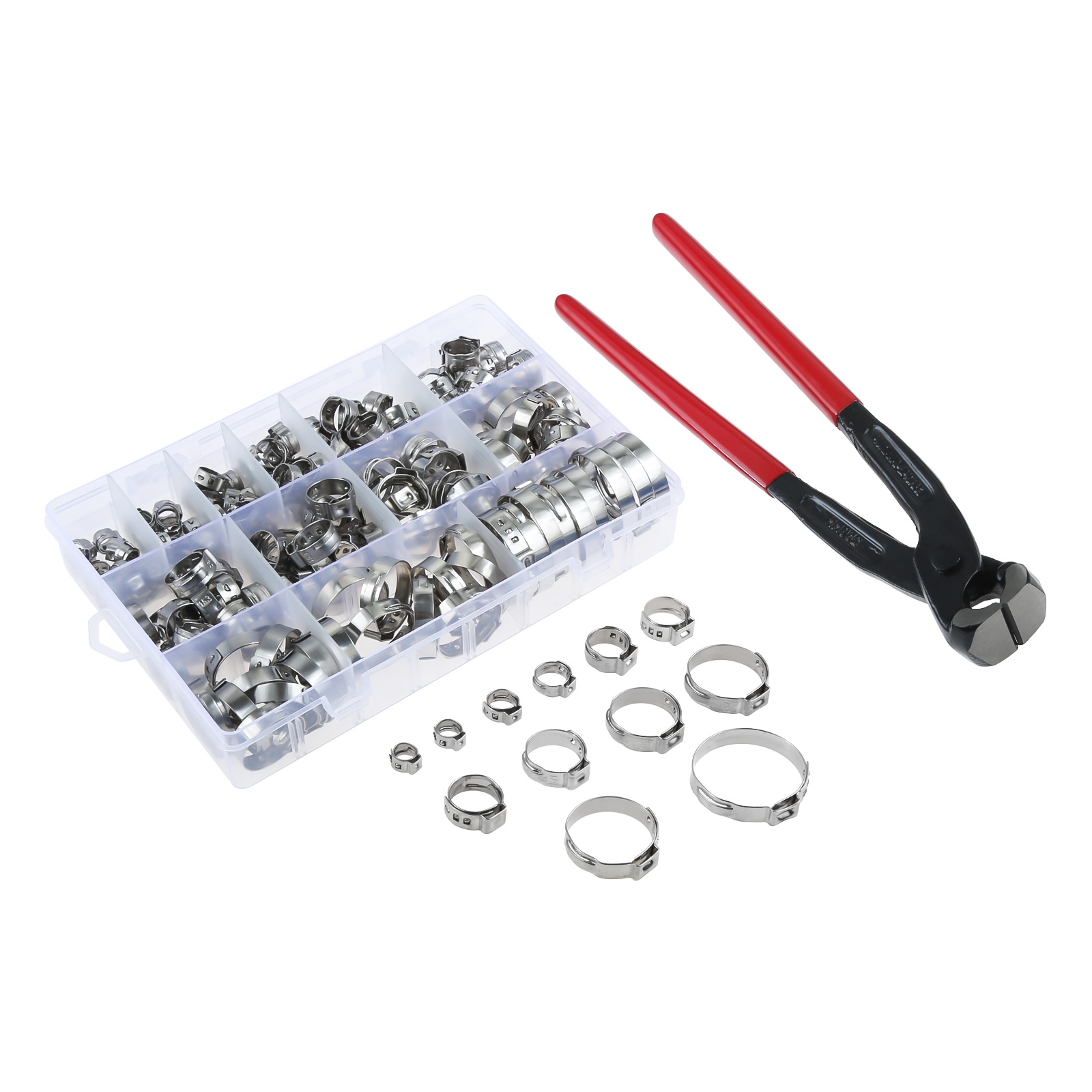 Hose Clamp Assorted - 싱글 이어 호스 클램프 및 플라이어