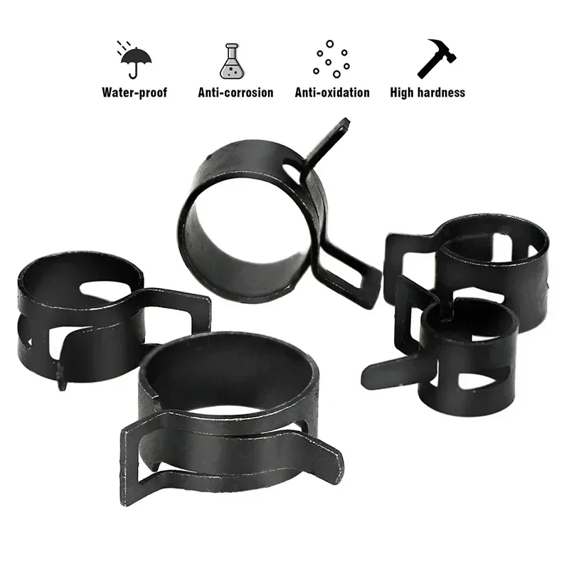 155Pcs 스프링 밴드 호스 클램프 구색 키트 실리콘 - Hose Clamp Assorted 리뷰 및 가격