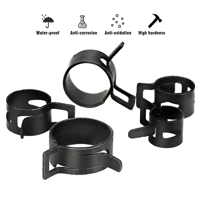 140pcs 6-22mm 검정색 Q673B 진공 스프링 - Hose Clamp Assorted 리뷰 및 가격